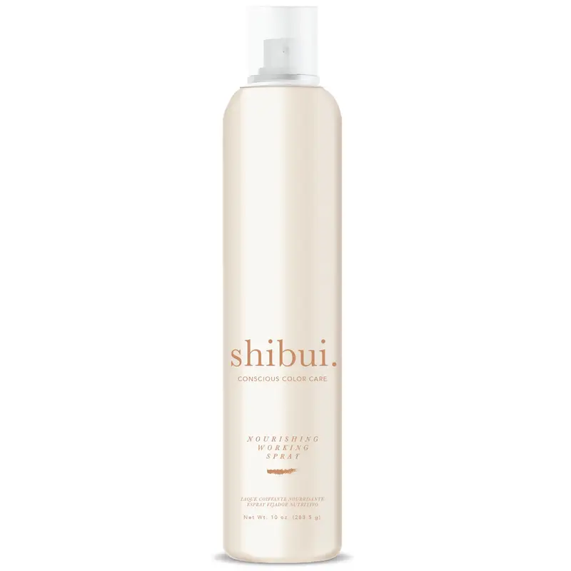 SHIBUI Brume Nourrissante de Travail – Tenue modulable, brillance et protection couleur | Vegan & sans sulfates