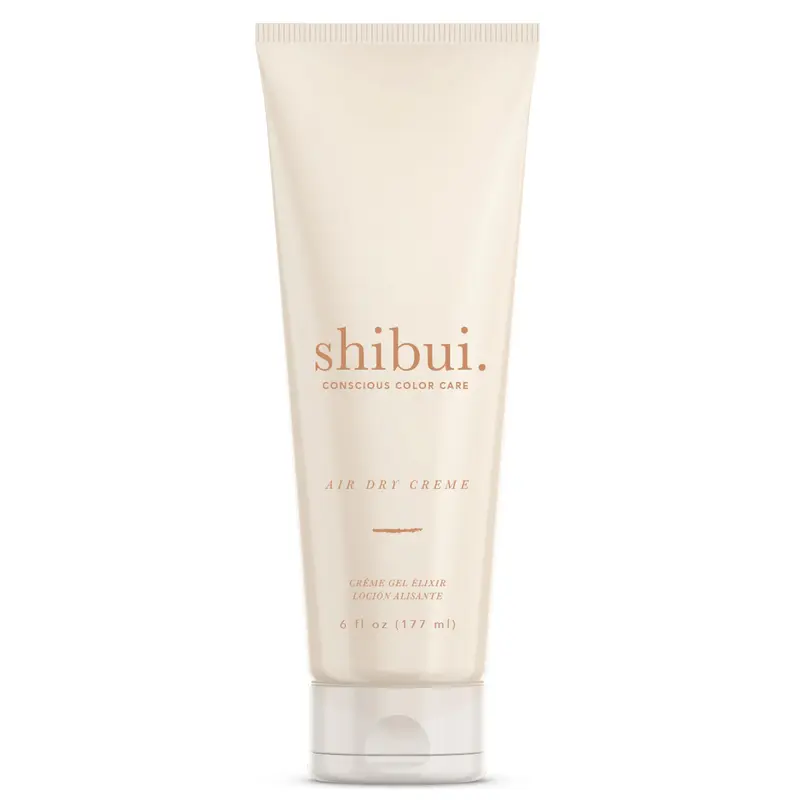 SHIBUI Crème Séchage à l'air – Dompte le frisage, éclat et texture naturelle | Végan et sans sulfates