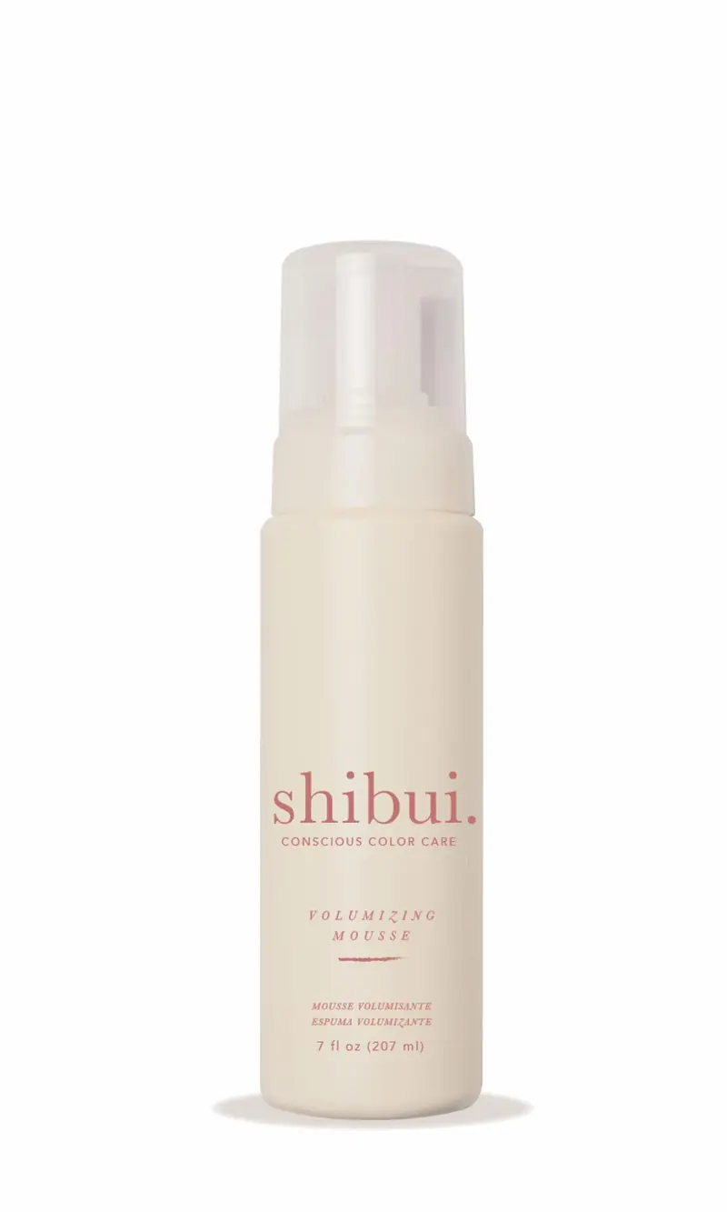 SHIBUI Mousse Volumisante – Volume léger & Protection couleur, pour cheveux fins à moyens, vegan & sans sulfates
