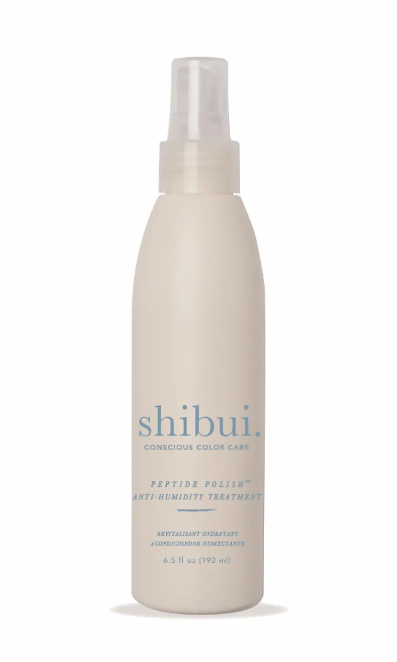 SHIBUI Peptide Polish – Traitement brillance activée par chaleur, protection couleur, vegan et sans sulfate (6,5 oz)
