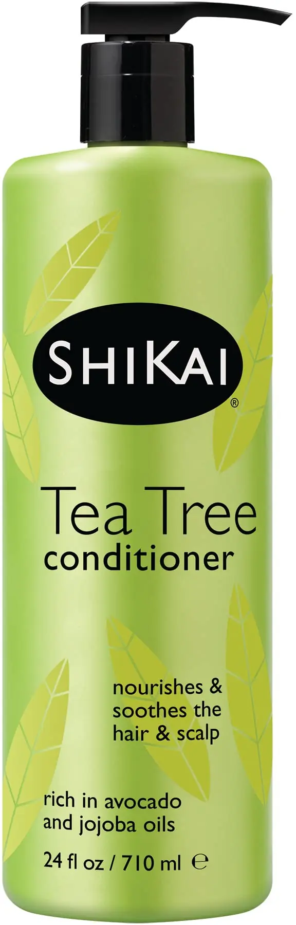 ShiKai Conditionneur Arbre à Thé (24 oz) | Réparer les Cheveux, Rafraîchir le Cuir Chevelu | Menthe Poivrée & Huile de Jojoba Hydratante