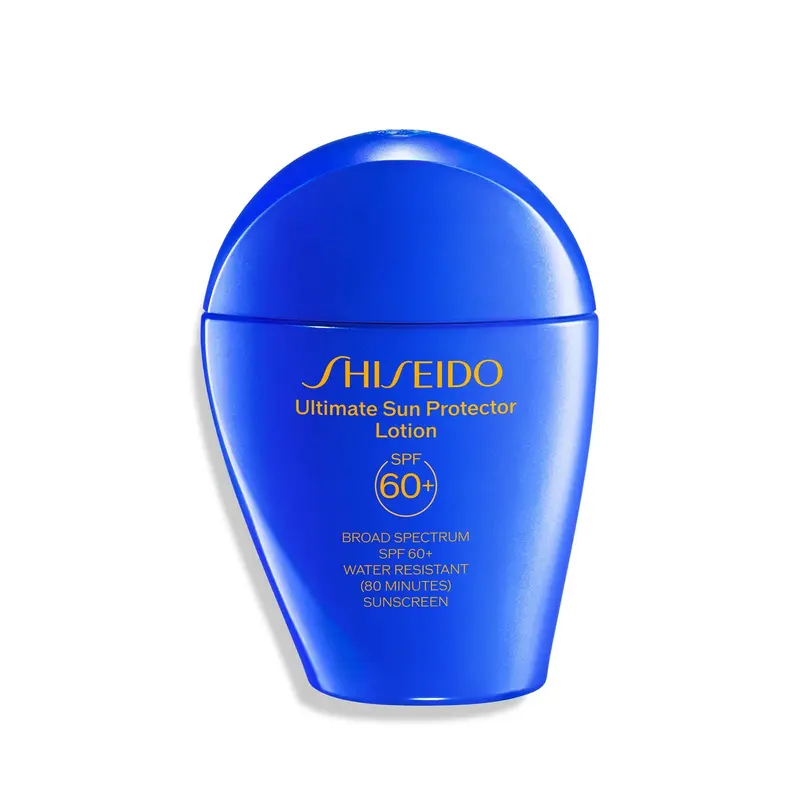 Shiseido Ultimate Sun Protector Lotion SPF 60+ — Invisible pour visage et corps (50 mL)