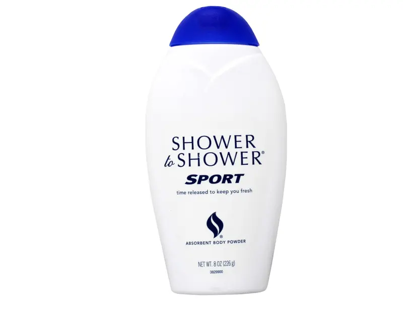 Shower To Shower Poudre Corporelle Sport 8 onces – Fraîcheur durable et absorption optimale