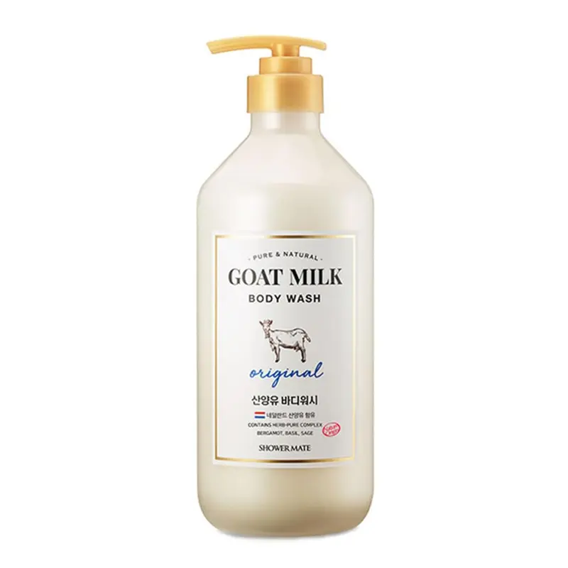 SHOWERMATE Gel Douche Lait de Chèvre – 800 ml (Original)
