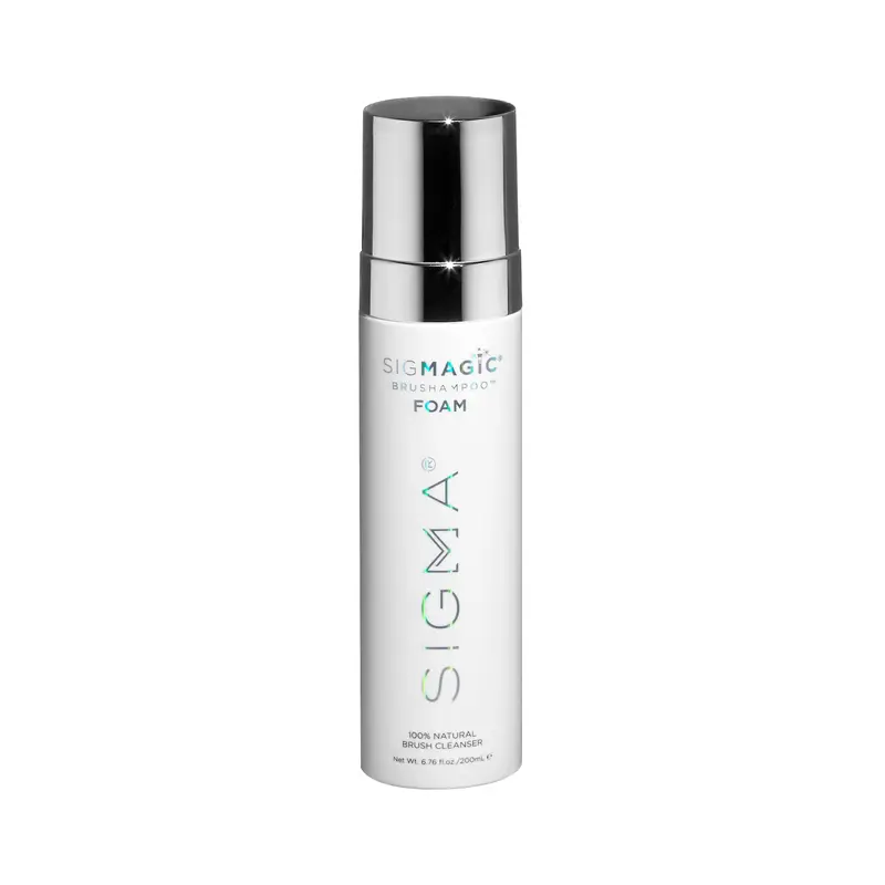 Sigma Beauty Sigmagic Mousse Nettoyante pour Pinceaux – Nettoyage Professionnel pour Pinceaux & Éponges (6,76 oz)