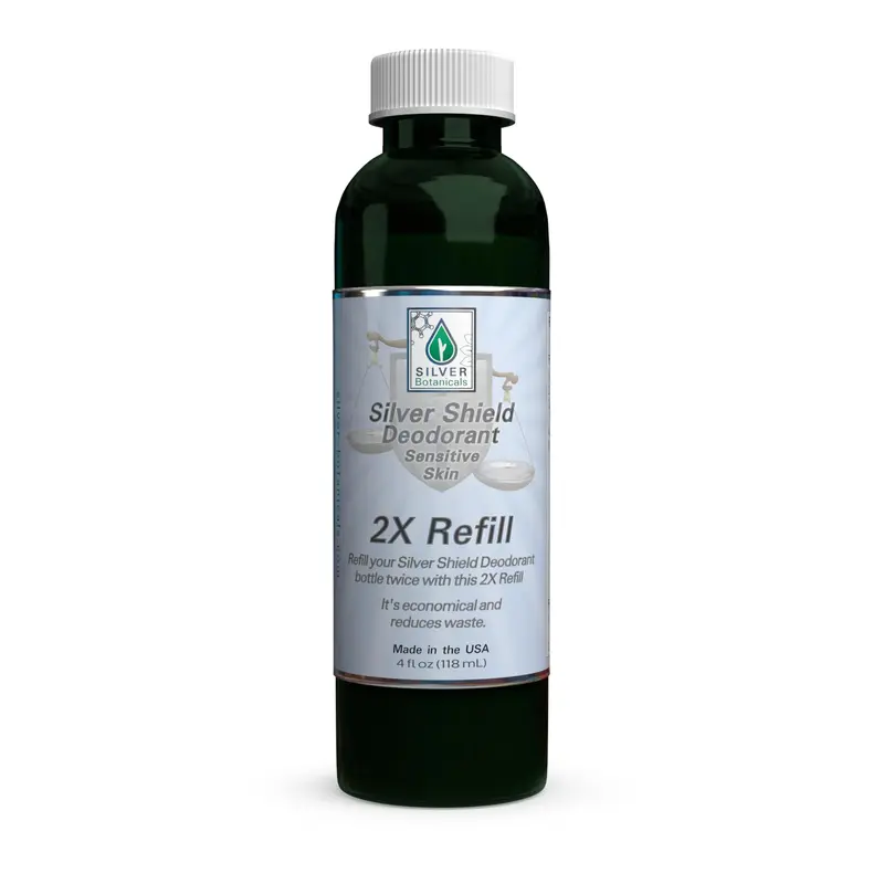 Silver Shield Déodorant - Formule Peau Sensible - Recharge 2x | Silver Botanicals