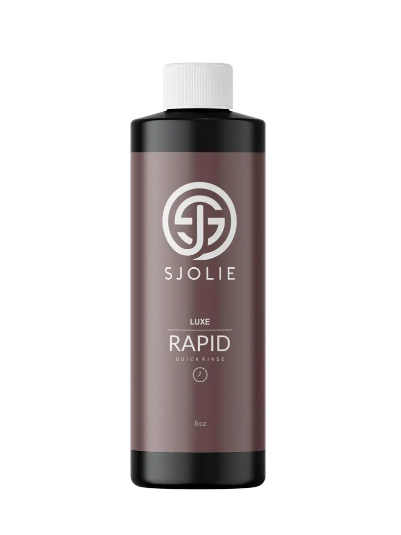 SJOLIE Solution Bronzage Spray Rapide Luxe - Express en Une Heure - Base Violet | Autobronzant Sans Soleil à Séchage Rapide (8oz)