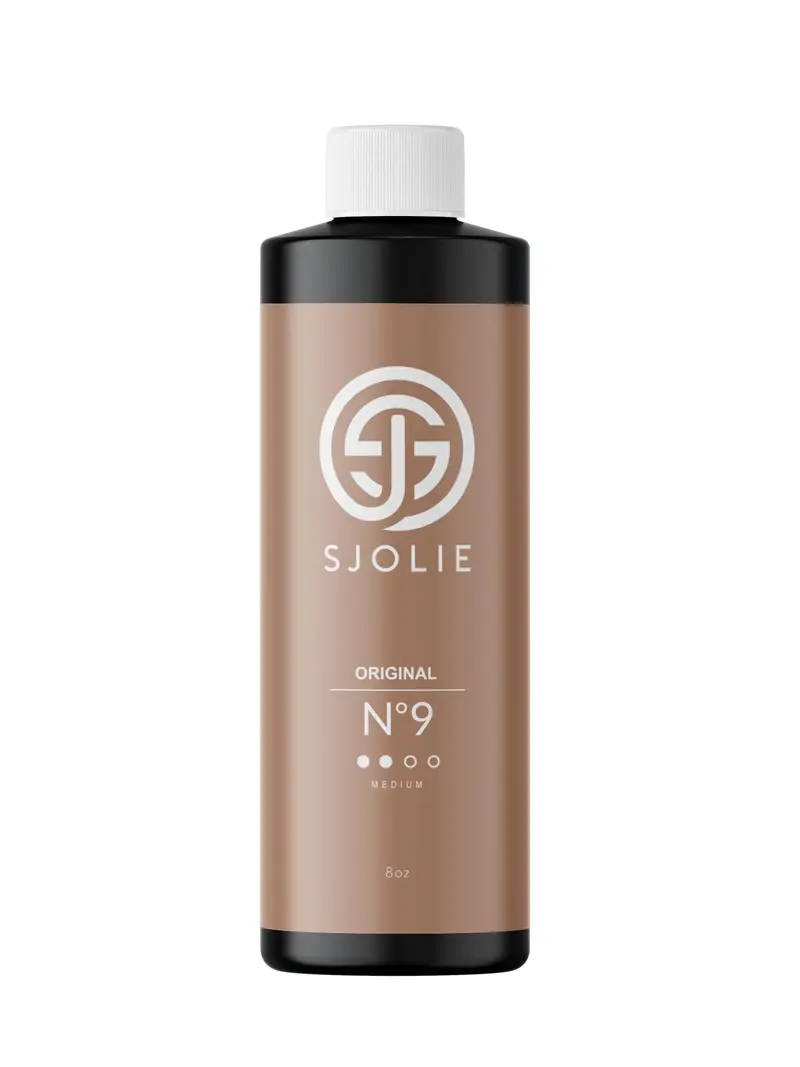SJOLIE SUNLESS Spray Tan N°9 – Hydratant, Teint Naturel (8 oz)