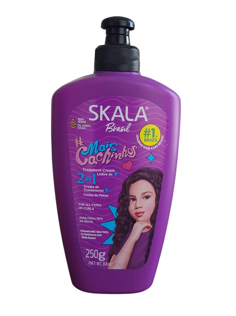 SKALA Crème Démêlante Expert – Mais Cachinhos 2 en 1, 250 g