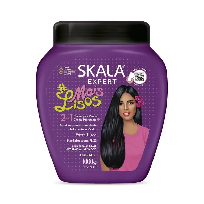 SKALA Mais Lisos – Crème capillaire lissante pour cheveux disciplinés