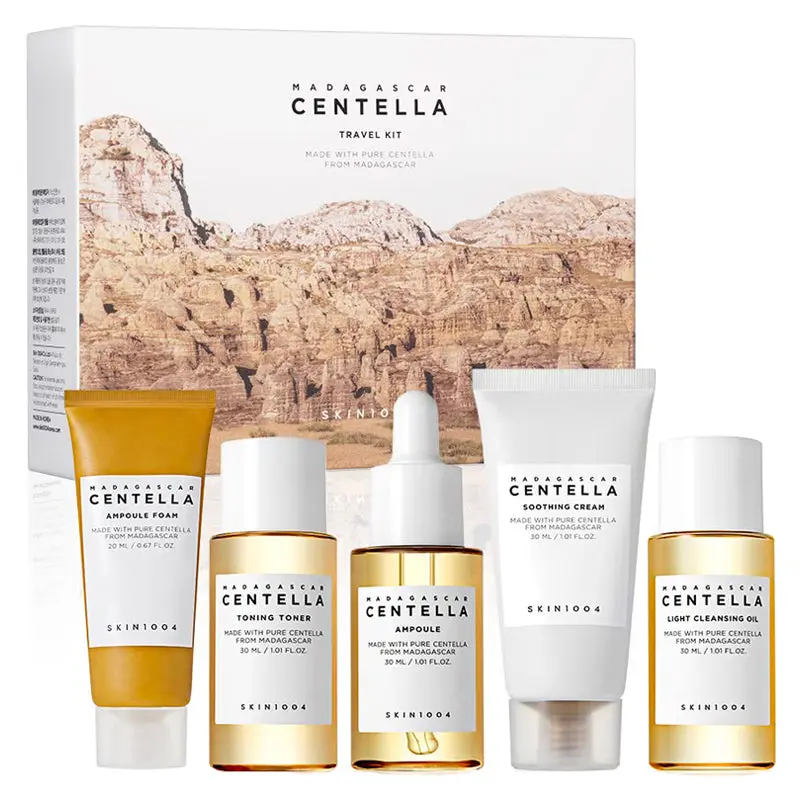 SKIN1004 Kit Voyage Madagascar Centella 5 Produits Soins Apaisants