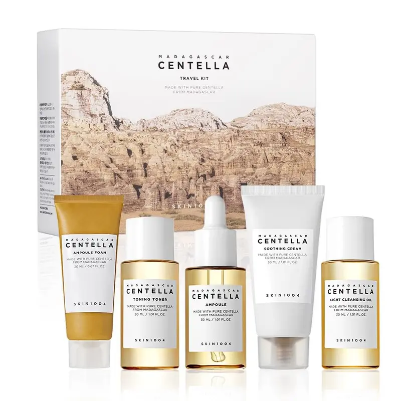 SKIN1004 Madagascar Centella Travel Kit – Coffret Soin Compact et Miniature