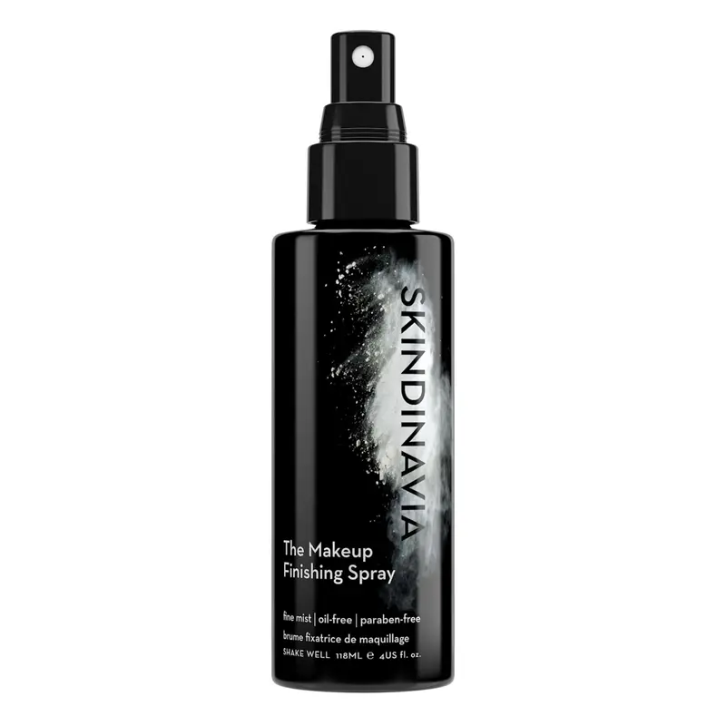 Skindinavia Spray Finisseur Maquillage – Tenue Longue jusqu’à 16h, Résistance Chaleur & Eau – 4 oz