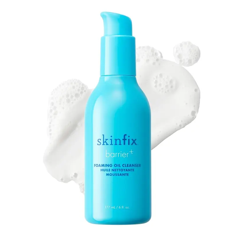 Skinfix Nettoyant Moussant à l’Huile pour le Visage – Hydratation Douce, Sans Parfum, Vegan