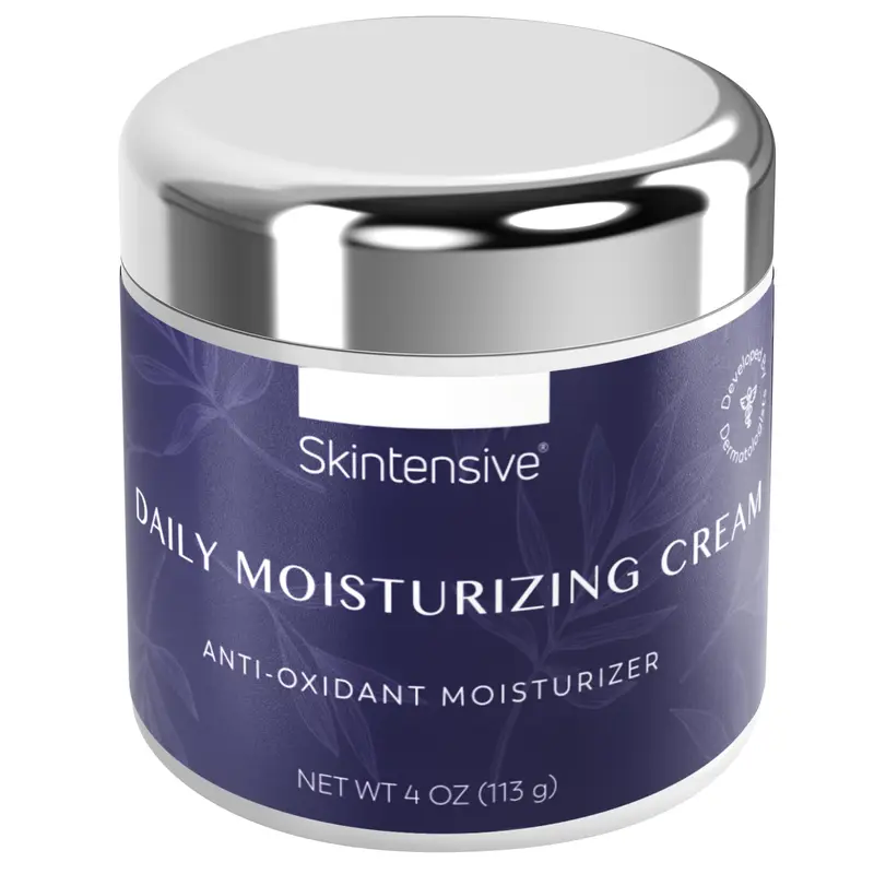 SKINTENSIVE Crème Hydratante pour Peau Fragile - Hydratation Quotidienne Visage, Mains et Corps | 120 ml