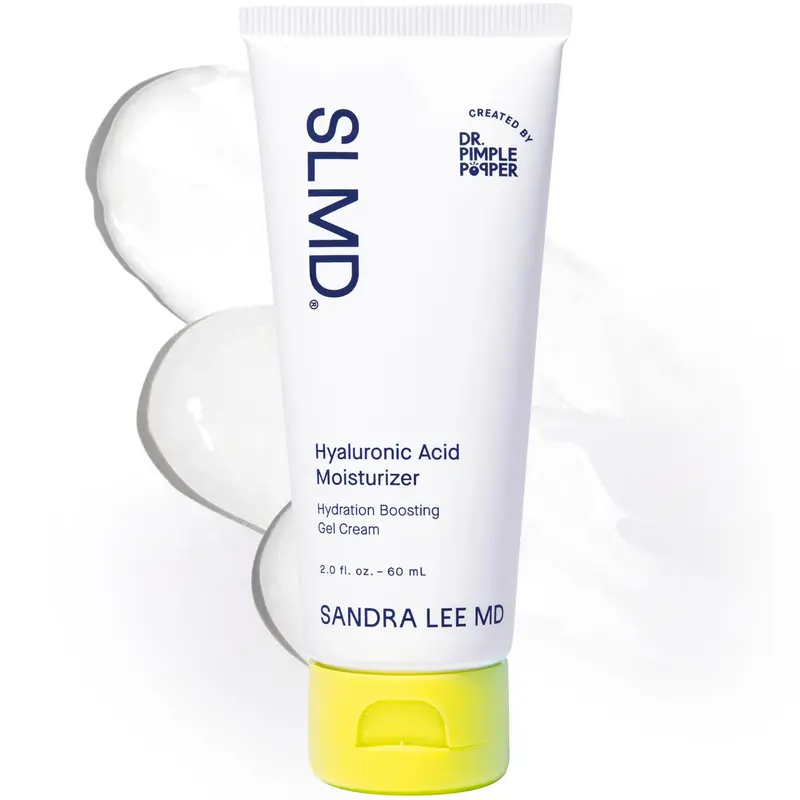SLMD par Dr. Pimple Popper | Hydratant Visage à l'acide hyaluronique 2 oz – Texture légère et sans huile