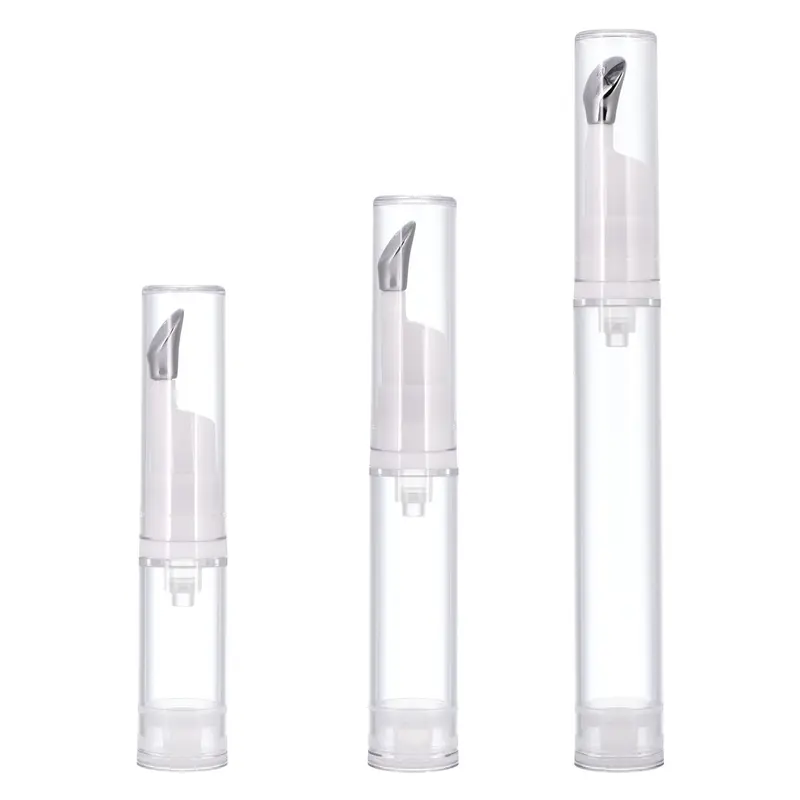 Snowso – Lot de 3 Bouteilles Pompe Sous-Vide 5/10/15 ml avec Embout Massage Métal