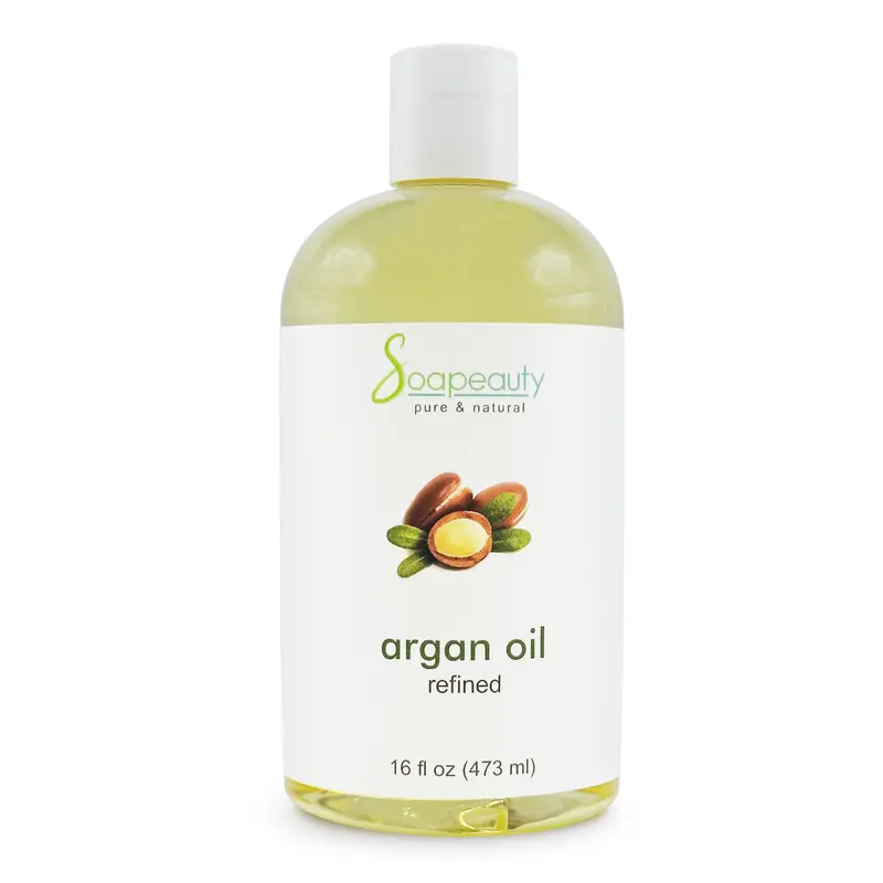 Soapeauty Argan Oil | 100% Naturelle et Pure | Presse à Froid | Soin Visage, Corps et Cheveux | 473 ml