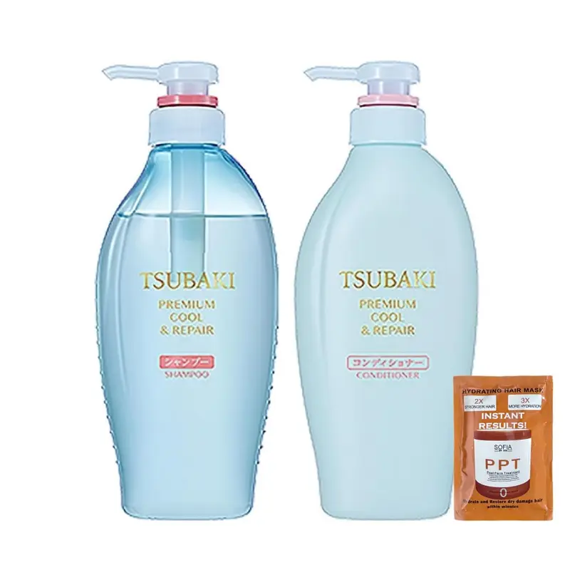 SOFIA BY ODE | Lot Shampooing Premium Cool et Après-shampoing + Masque PPT 10 ml