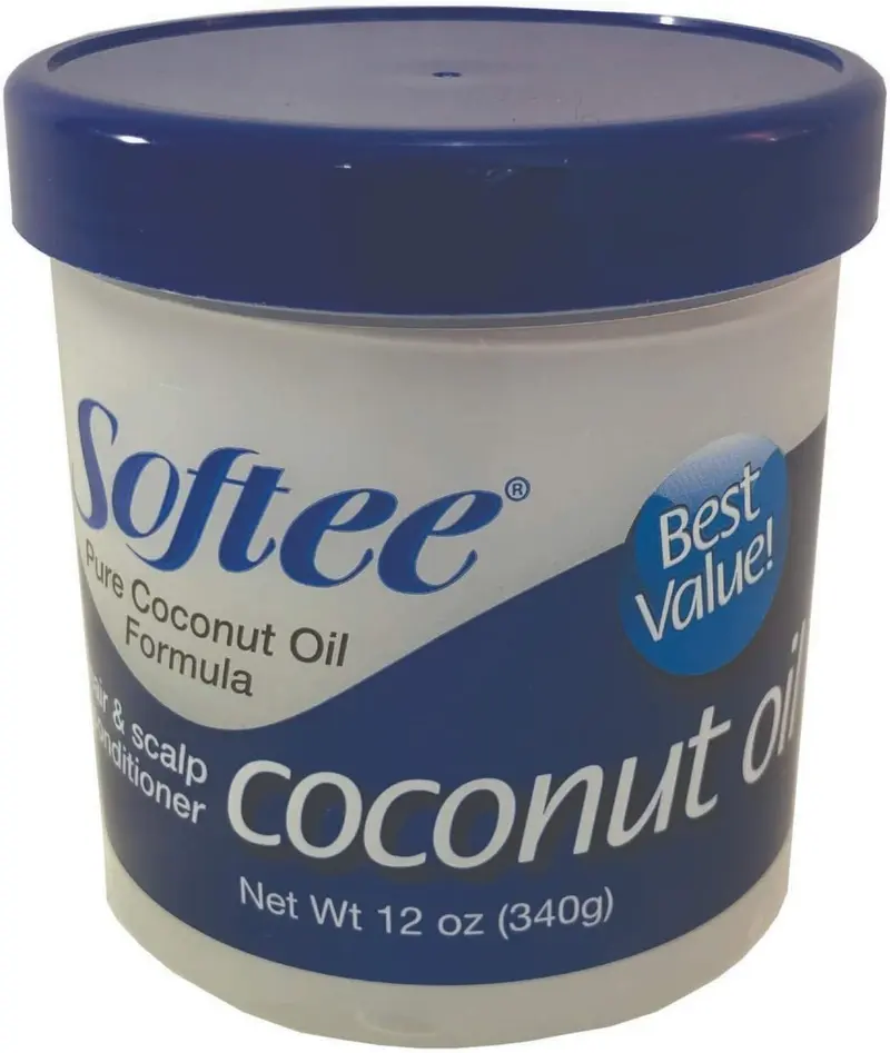 Softee Conditionneur à l'Huile de Coco 12oz | Hydratation Douce et Brillance