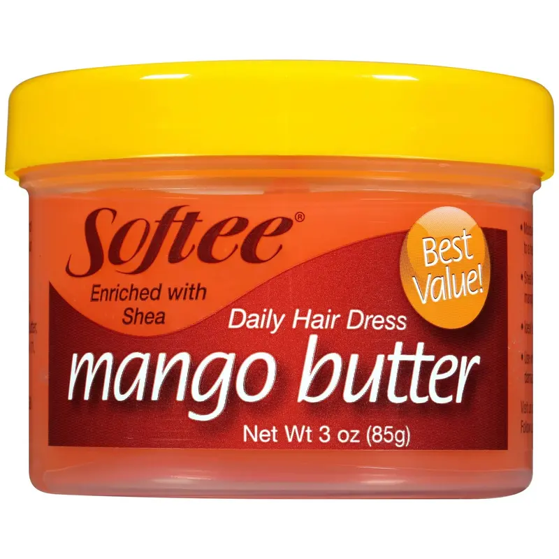 Softee Mango Butter Hair Dress (Pack de 2) – Soin capillaire ultra-riche pour cheveux et cuir chevelu