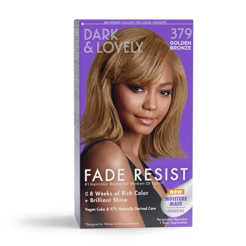 SoftSheen-Carson Dark and Lovely – Coloration riche et résistante à la décoloration Bronze doré 379