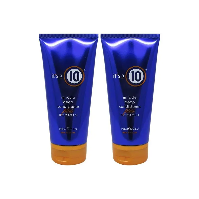 Soin profond Miracle avec kératine It's a 10 Haircare – Lot de 2, 150 ml