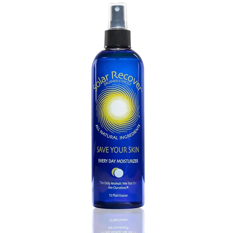 Solar Recover Après Soleil Spray Hydratant (12 onces) – Brume Hydratante Visage et Corps – 2460 Pulvérisations avec Vitamine E et Calendula – Lotion livrée dans l'eau – Fabriqué aux États-Unis