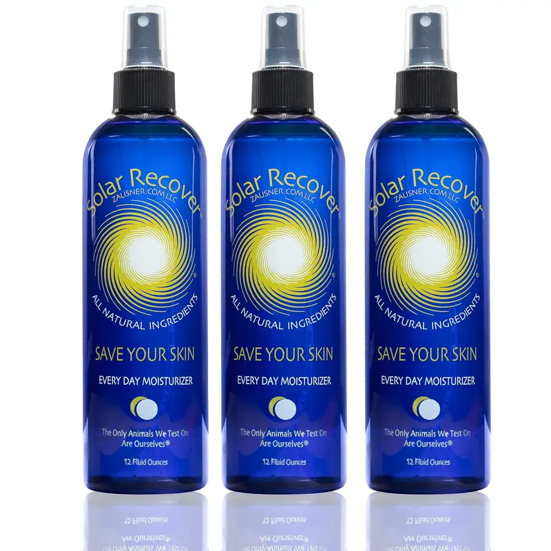 Solar Recover Brume Hydratante Après-Soleil – Pack de 3 x 355 ml – Hydratation Visage et Corps, Vitamine E & Calendula
