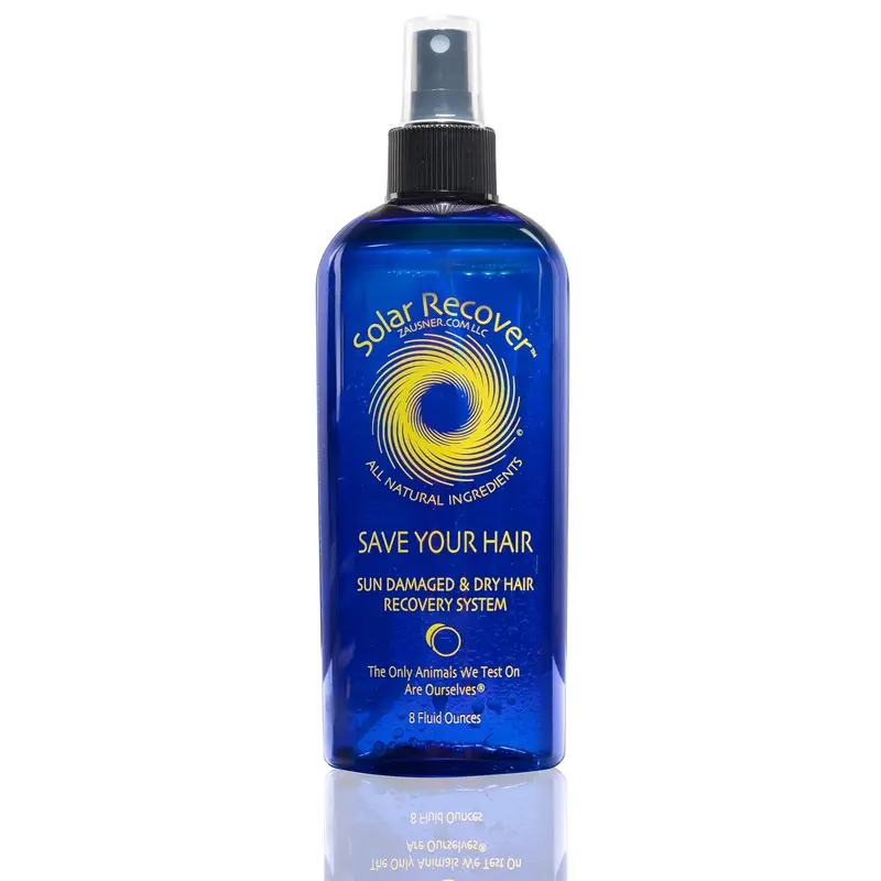 Solar Recover Soin Démêlant Naturel pour Cheveux Abîmés – Spray Sans Rinçage (8 oz/236 ml)