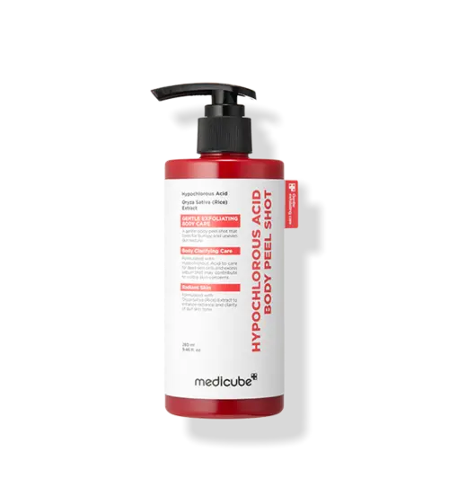 Solution exfoliante corporelle à l'acide hypochloreux Medicube 280 ml
