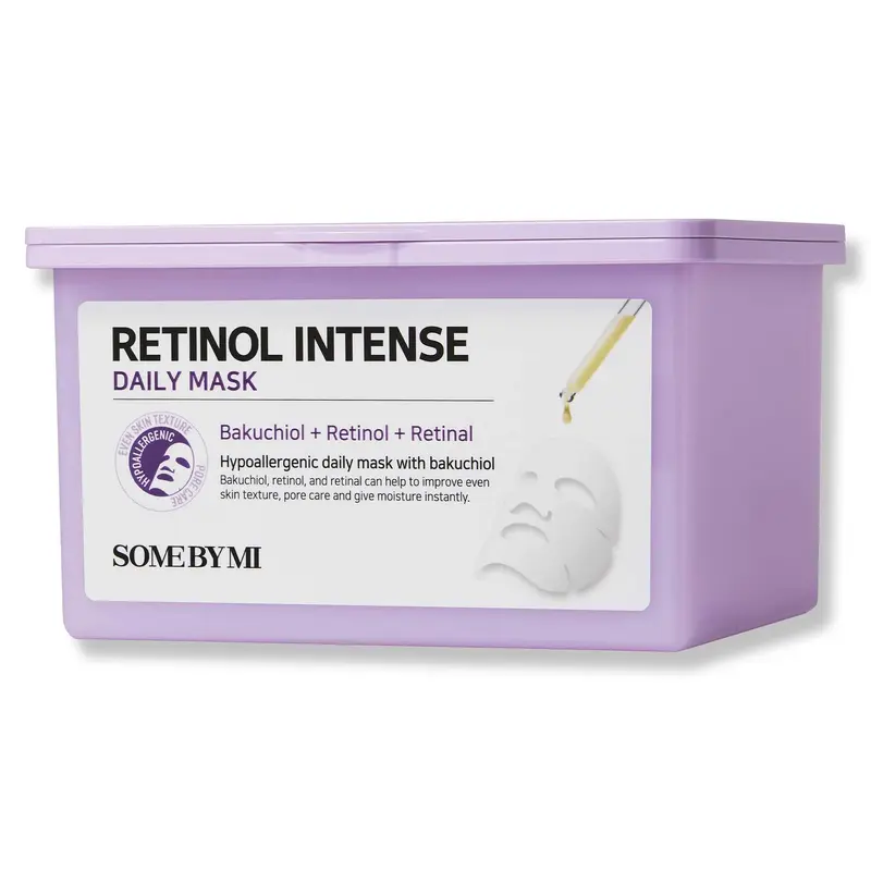SOME BY MI Masque Quotidien Intensif au Rétinol – 30 feuilles, 350 ml – Peau lisse et élasticité