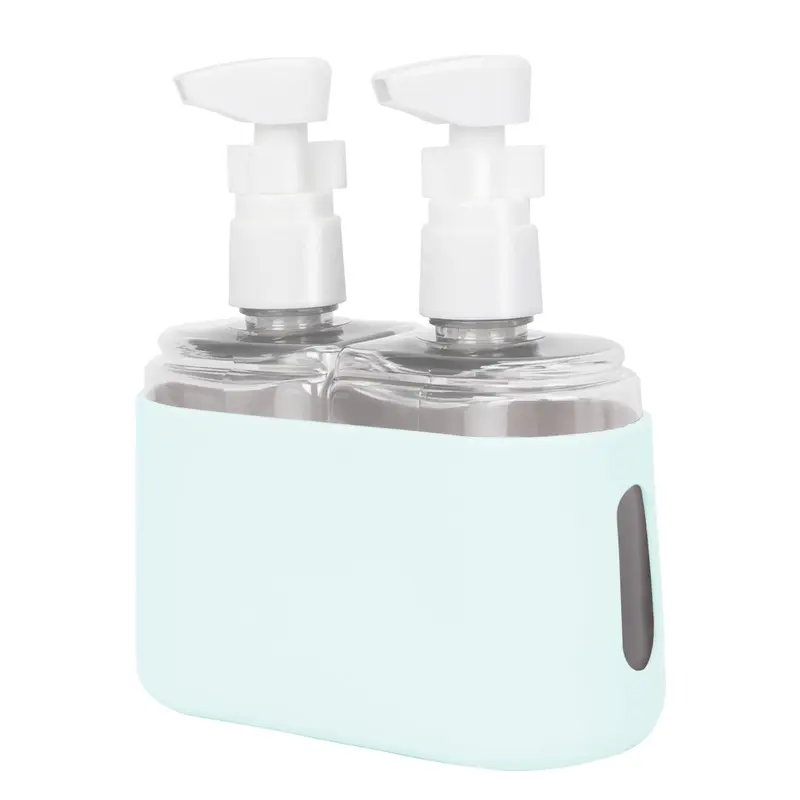Songaa Bouteilles de voyage 2 en 1 – Shampoing & Soins, 100 ml, Étanches