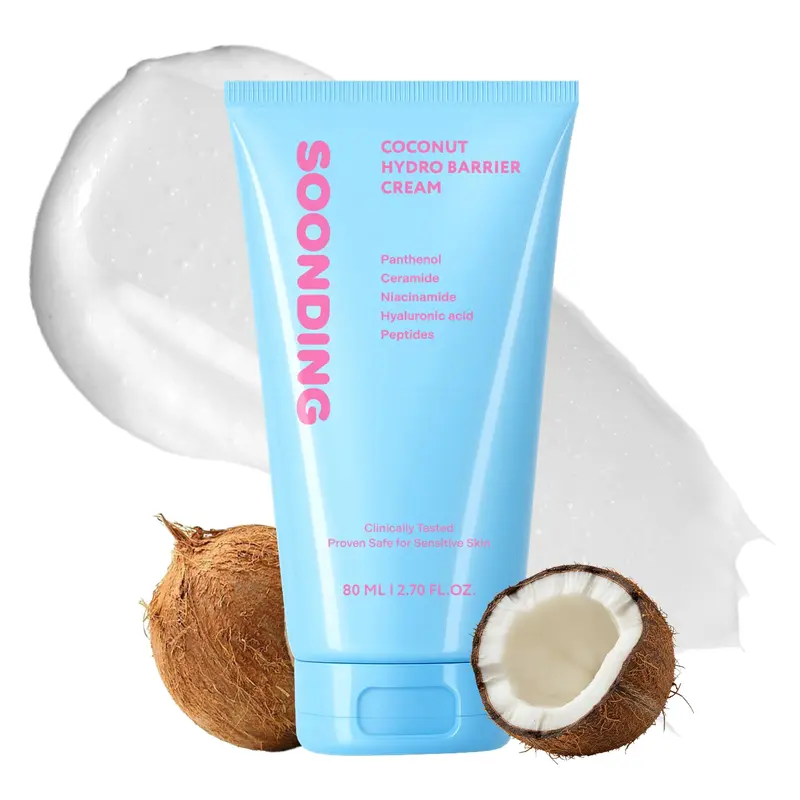 SOONDING Crème Barrière Coco – Hydratation durable et soin de la barrière (80 ml)