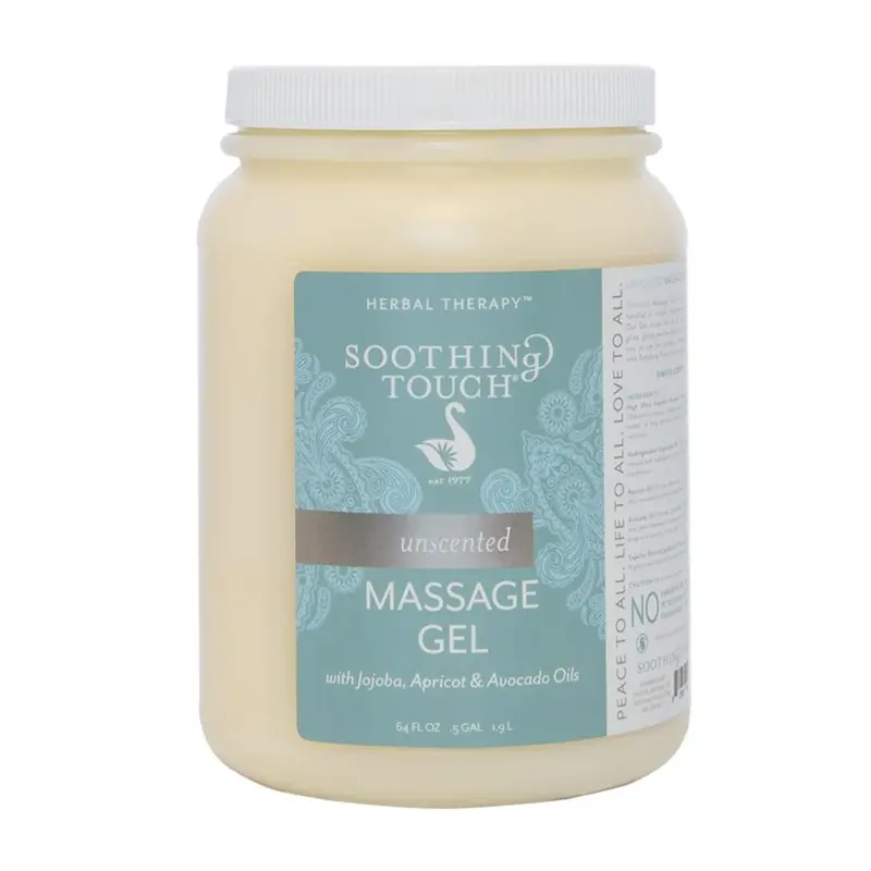 Soothing Touch Gel de Massage Sans Parfum, 64 oz – Glisse longue et douceur