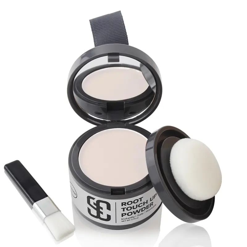 SOVONCARE Poudre instantanée pour ligne capillaire – couverture rapide des racines grises