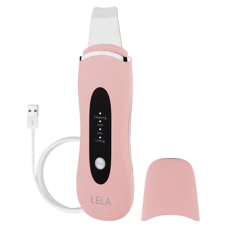 Spa Sciences - LELA – Spatule visage 4-en-1 pour Nettoyage Profond, Extraction des Pores, Infusion de Sérum et Contourage