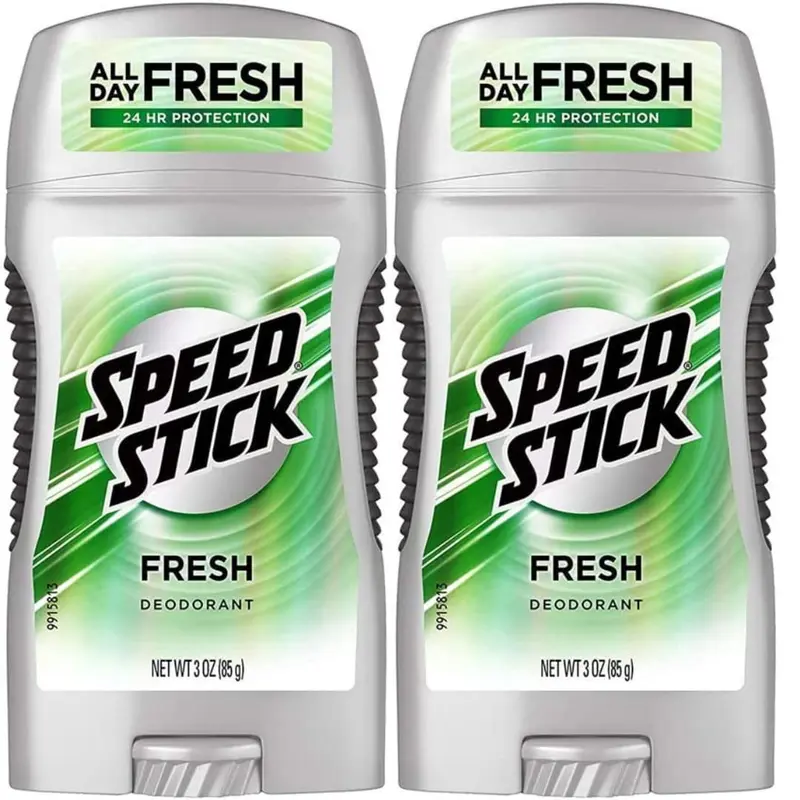 Speed Stick Déodorant Fresh – Paquet de 2, 3 oz chacun | Protection 24 h