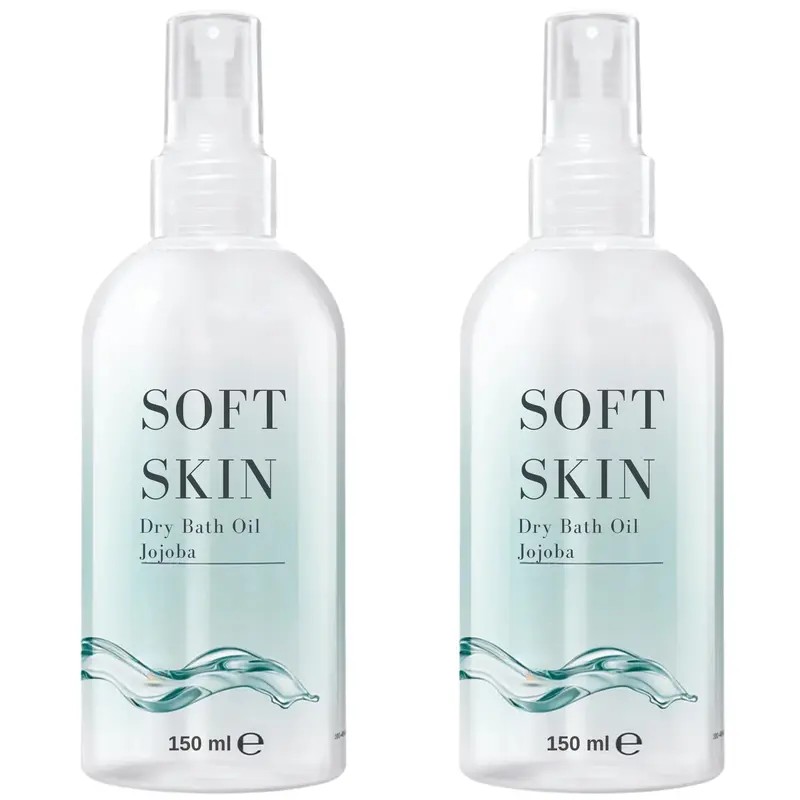 Spray huile sèche Soft Skin Jojoba Originale – Après Douche, Pack de 2 (150 ml chacun)