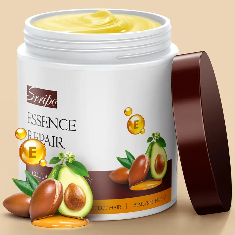 Srripo Masque Cheveux Collagène – Soin Kératine et Huiles Marocaines