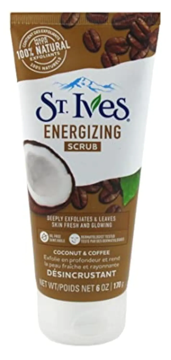 St. Ives Gommage Coco et Café Énergisant – 6 Onces