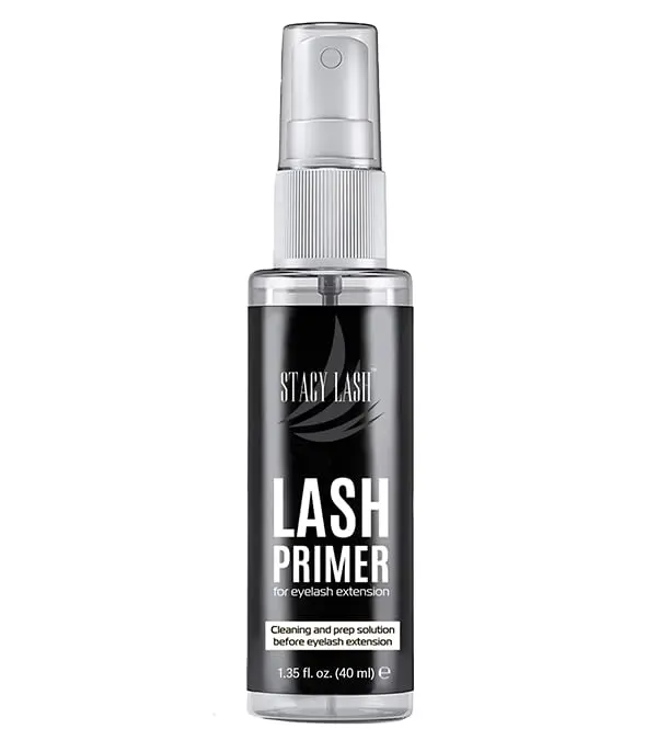 STACY LASH Pré-traitement pour cils – Apprêt 40 ml, Adhérence renforcée pour extensions semi-permanentes