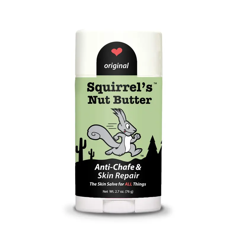 Stick Anti-Frottement Squirrel's Nut Butter | Soin naturel pour athlètes et aventuriers | 80 g