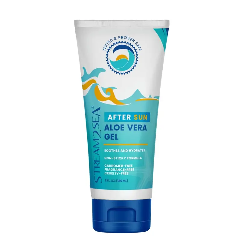 STREAM 2 SEA Gel Aloe Vera — Apaisant, Respectueux des récifs, Sans parabènes, 177 ml
