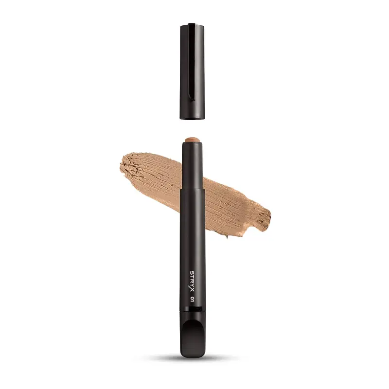 Stryx Concealer Tool pour homme - Teinte marron moyen | Camouflage discret des imperfections