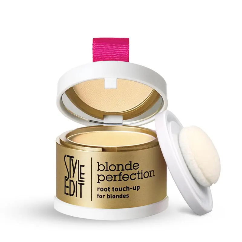 Style Edit Poudre Retouche Racines | Couverture temporaire pour blond clair et cheveux gris