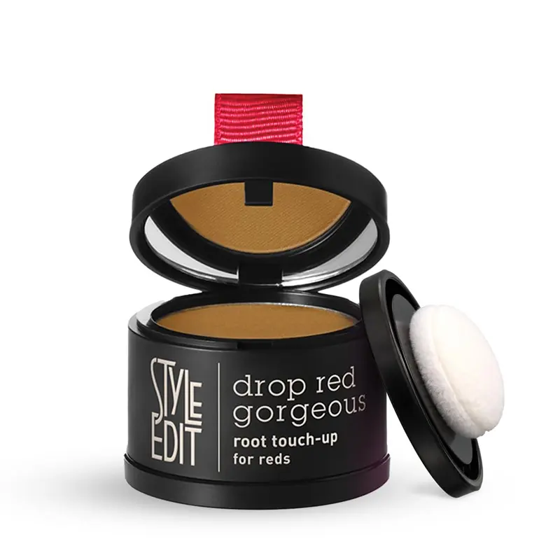 Style Edit Poudre Retouche Racines Roux Clair – Couverture Gris et Racines | Poudre Minérale LigÈre 0,13 oz
