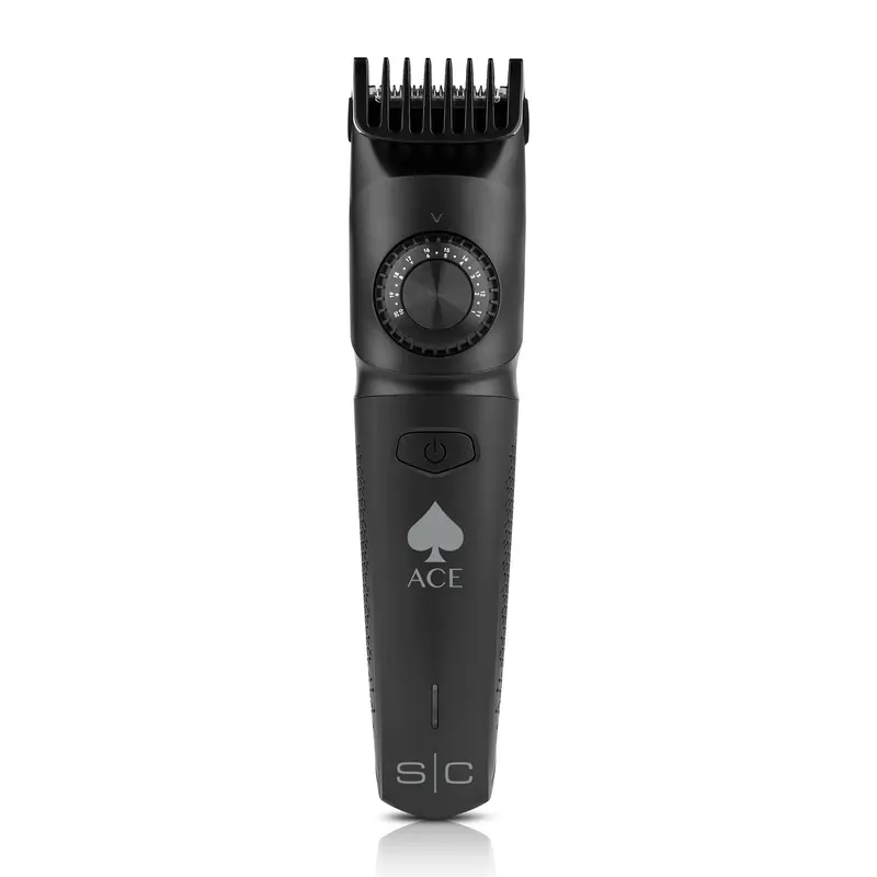 StyleCraft Ace Premium Tondeuse-Barbe Sans Fil — 39 Réglages, USB-C, 7000 rpm