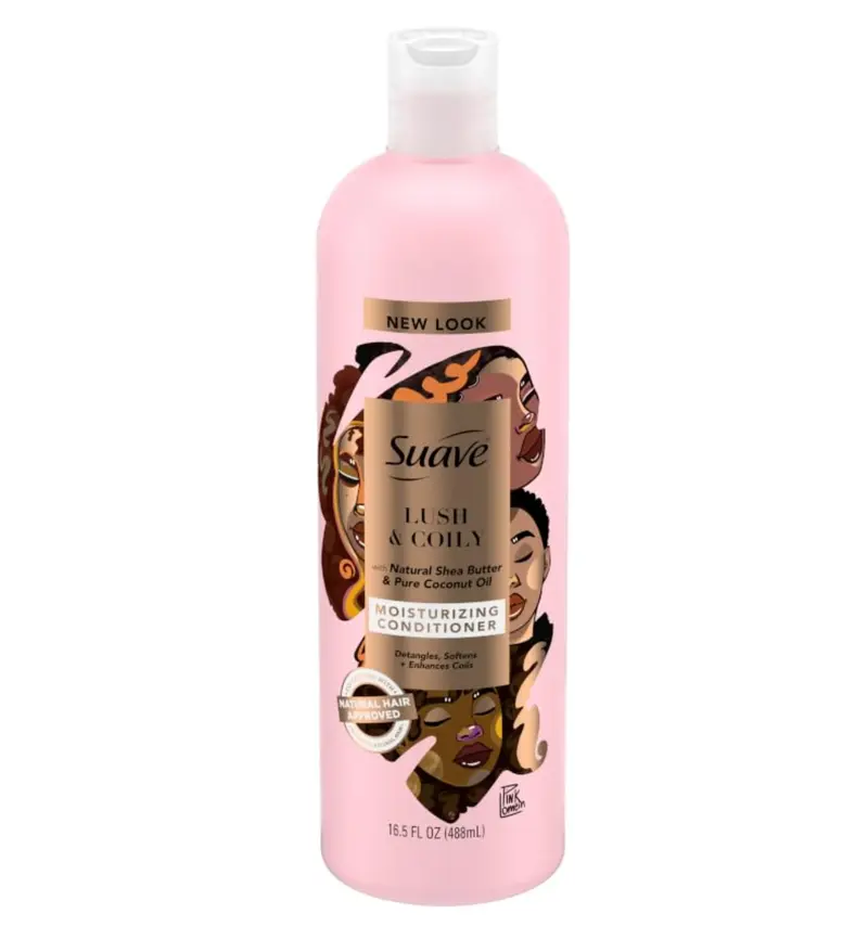 Suave Professionals Soin Hydratant Boucles Beurre de Karité et Coco – 16,5 oz
