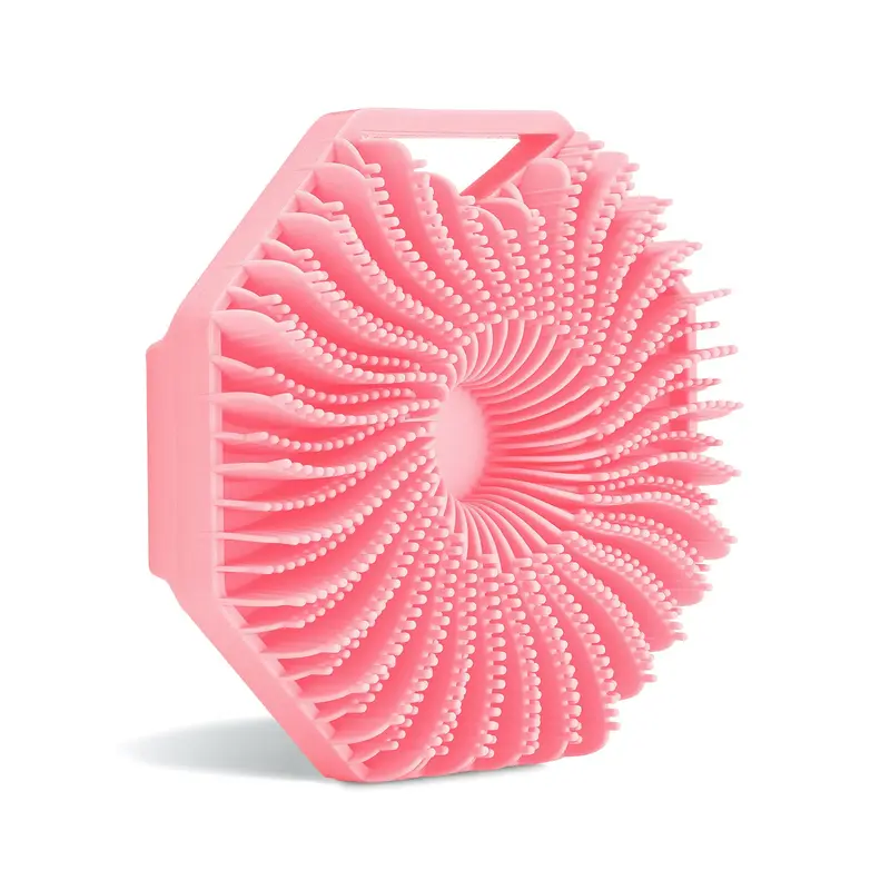 Sud Scrub® Brosse Douche Silicone Antimicrobienne – Exfoliant Doux pour Peau Sensible, Éco-responsable